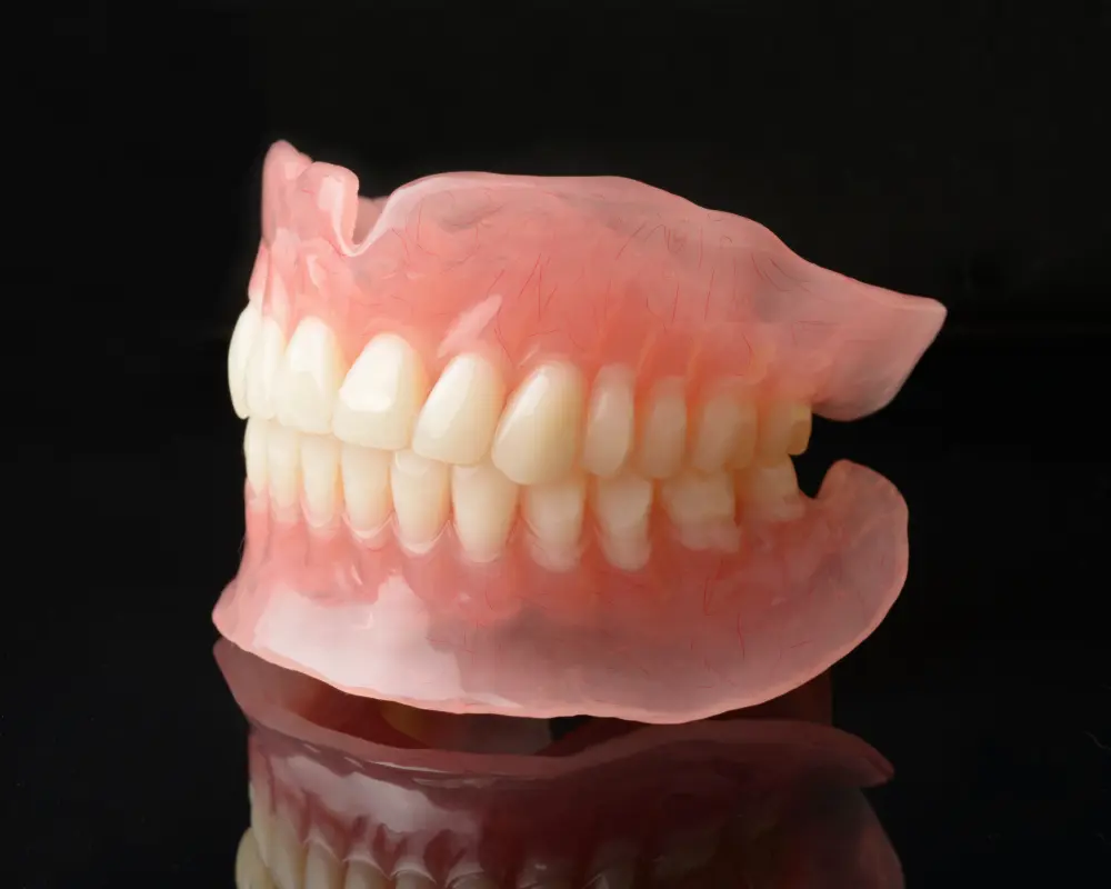 Full acrylic denture at Primadent, Liverpool