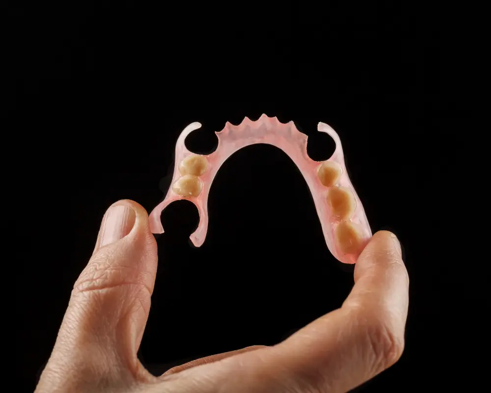 Partial acrylic denture at Primadent, Liverpool
