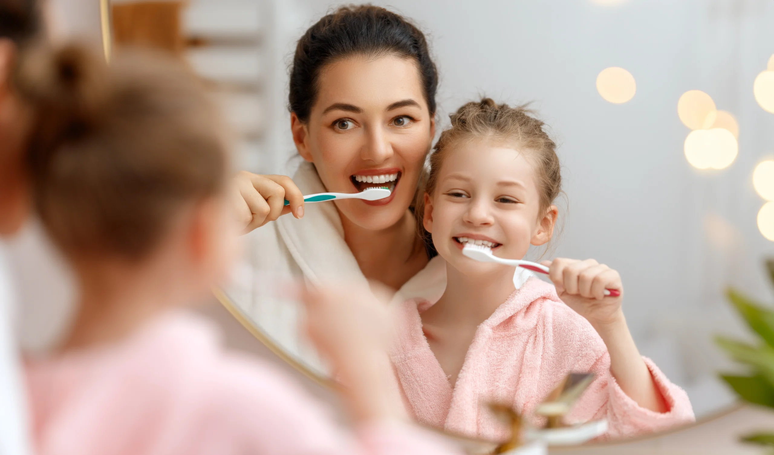 A child smiling with healthy teeth at Primadent, Liverpool