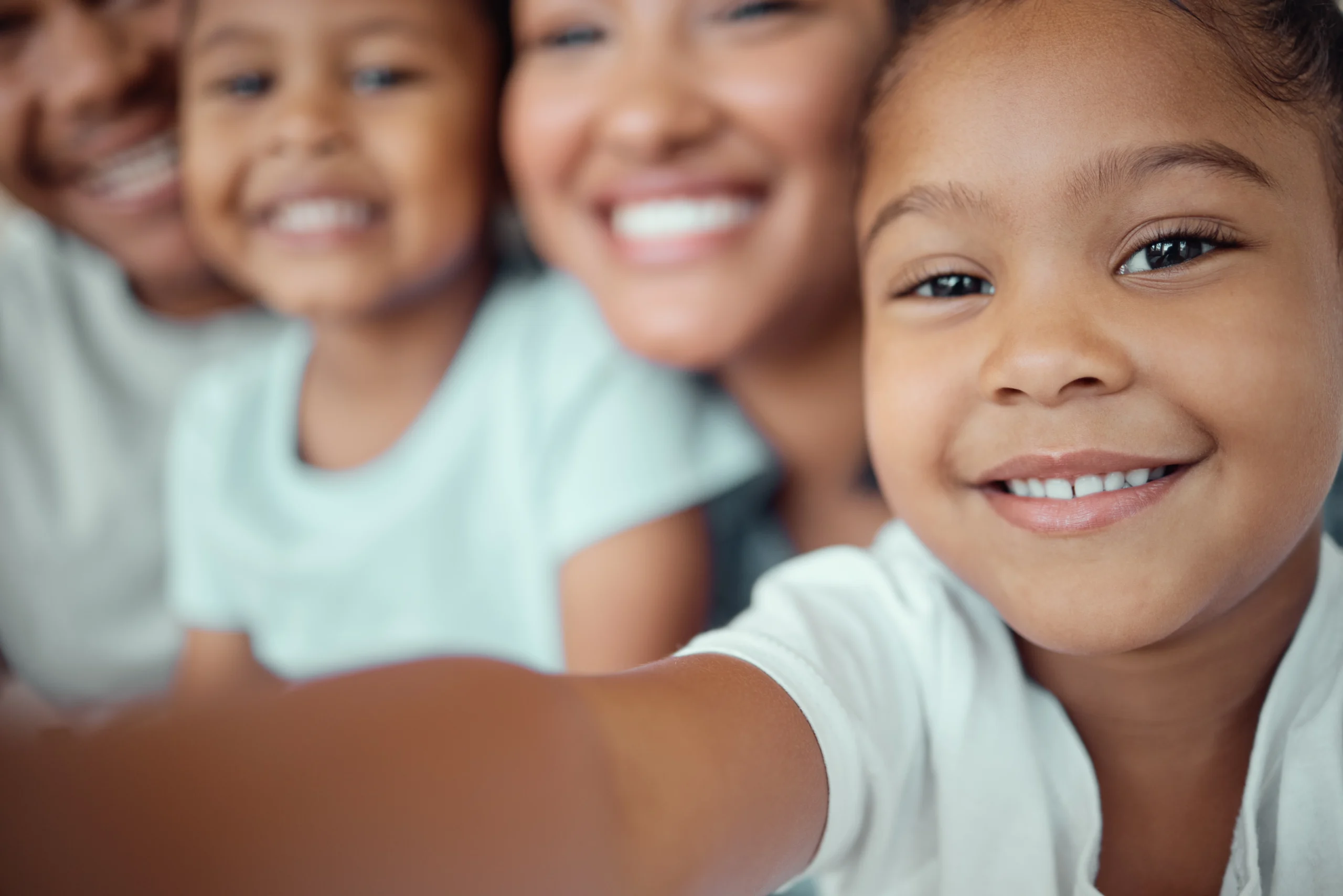 A happy child at Primadent Dental, Liverpool